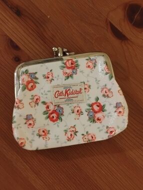 Cath Kidston Rose Floral Snap Coin Purse OS